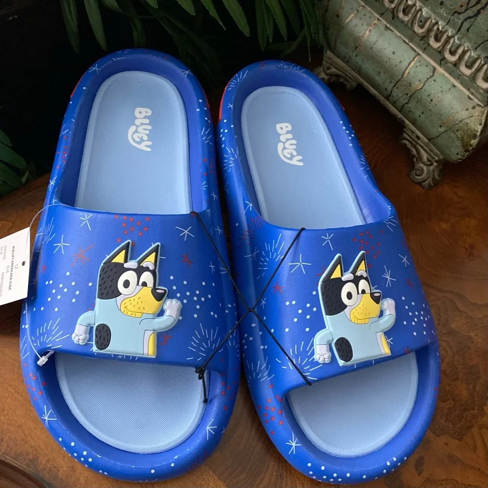 Bluey Americana Bandit Slide Sandals